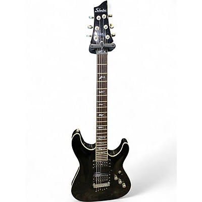 Used Schecter Guitar Research XXX Black Solid Body Electric Guitar