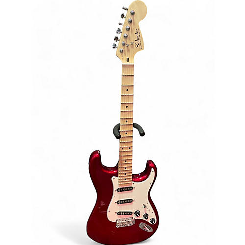 Used Schecter Guitar Research Yngwie Malsteen Red Solid Body Electric Guitar Red