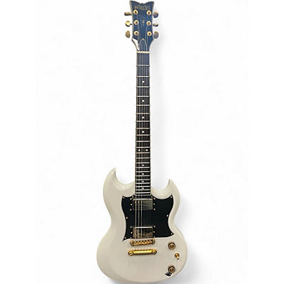 Used Schecter Guitar Research ZACHY VENGANCE H6LLYW66D Alpine White Solid Body Electric Guitar