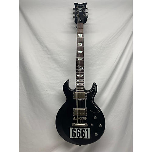 Schecter Guitar Research Used Schecter Guitar Research Zacky Vengeance Signature 6661 Black Solid Body Electric Guitar Black