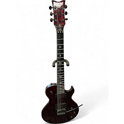 Used Schecter Guitar Research apocalypse solo s2 red reign Solid Body Electric Guitar