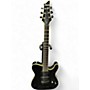 Used Schecter Guitar Research blackjack diamond pt Black Solid Body Electric Guitar Black