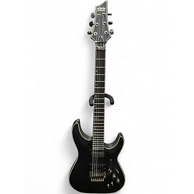 Used Schecter Guitar Research blackjack sls Black Solid Body Electric Guitar