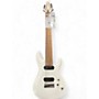 Used Schecter Guitar Research c-8 deluxe satin white Solid Body Electric Guitar satin white