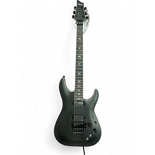 Schecter Guitar Research Used Schecter Guitar Research c1 elite evil twin Black Solid Body Electric Guitar Black