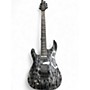 Used Schecter Guitar Research c1 fr-s Silver Mountain Electric Guitar Silver Mountain