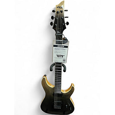 Used Schecter Guitar Research c1 sls elite faded sand burst Solid Body Electric Guitar