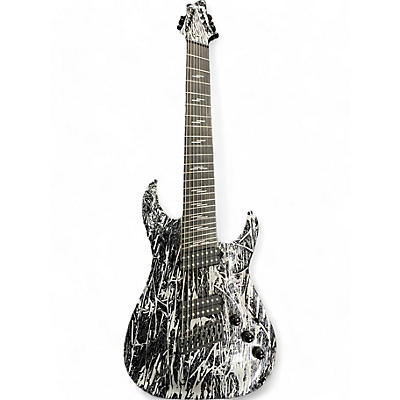 Schecter Guitar Research Used Schecter Guitar Research c8 silver mountain siver Solid Body Electric Guitar