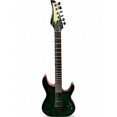 Used Schecter Guitar Research cr6 awuaburst Solid Body Electric Guitar