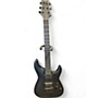 Used Schecter Guitar Research diamond c1 Black Solid Body Electric Guitar Black