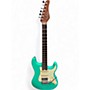 Used Schecter Guitar Research diamond series Nick Johnson Seafoam Green Solid Body Electric Guitar Seafoam Green