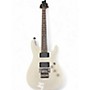 Used Schecter Guitar Research diamond series cr-1 fr white Solid Body Electric Guitar white