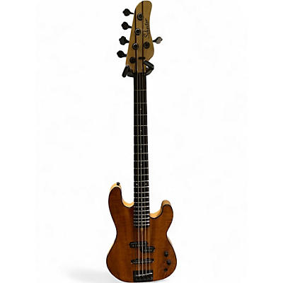 Used Schecter Guitar Research diamond series michael anthony koa Electric Bass Guitar