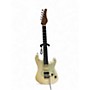 Used Schecter Guitar Research diamond series nick Johnson Classic White Solid Body Electric Guitar Classic White
