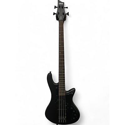 Schecter Guitar Research Used Schecter Guitar Research diamond series stealth 4 Black Electric Bass Guitar