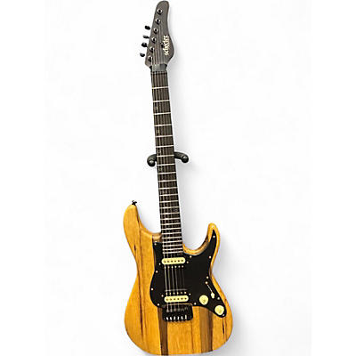 Used Schecter Guitar Research diamond series sun valley super shredder ht black limba Solid Body Electric Guitar
