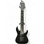 Used Schecter Guitar Research evil twin c8 Trans Black Solid Body Electric Guitar Trans Black