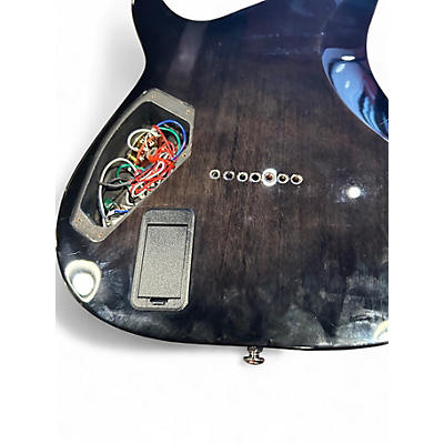 Used Schecter Guitar Research hellraiser hybrid c7 Black Solid Body Electric Guitar