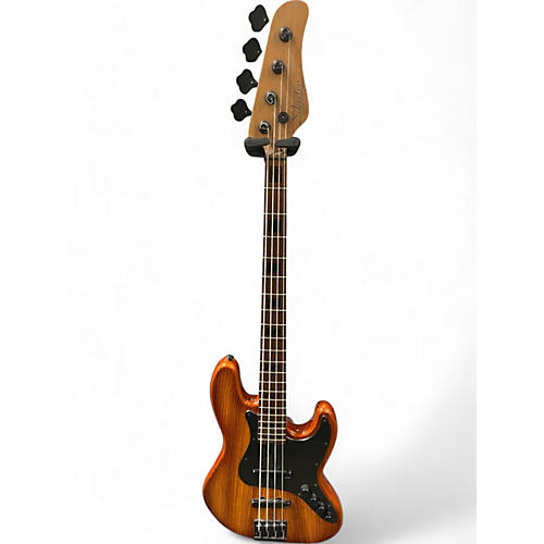 Schecter Guitar Research Used Schecter Guitar Research j-4 Exotic  koa Electric Bass Guitar koa