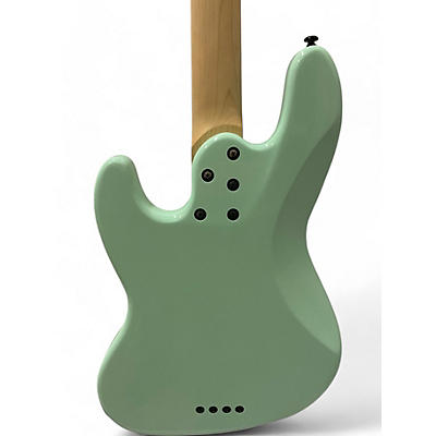 Schecter Guitar Research Used Schecter Guitar Research j4 Seafoam Green Electric Bass Guitar