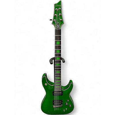 Used Schecter Guitar Research kenny hickey c-1 ex s Emerald Green Solid Body Electric Guitar