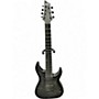 Used Schecter Guitar Research km-7 Trans Charcoal Solid Body Electric Guitar Trans Charcoal