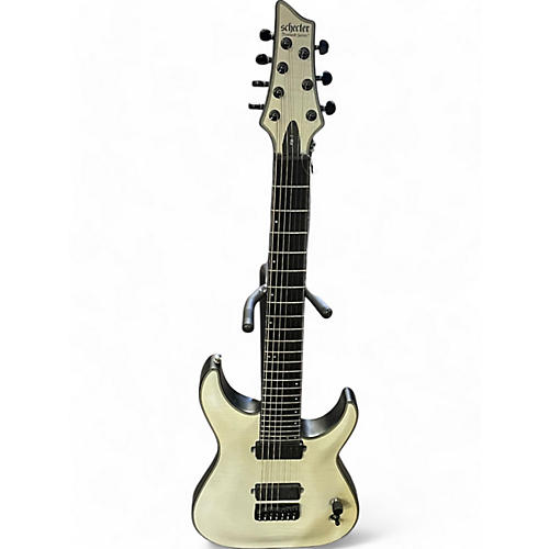 Schecter Guitar Research Used Schecter Guitar Research km7 Trans White Solid Body Electric Guitar Trans White