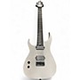 Used Schecter Guitar Research km7 mkii Arctic White Solid Body Electric Guitar Arctic White