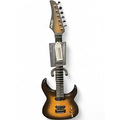 Used Schecter Guitar Research mach 6 banshee 2 Color Sunburst Solid Body Electric Guitar