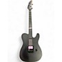 Used Schecter Guitar Research mgk black and pink Solid Body Electric Guitar black and pink