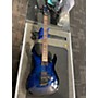 Used Schecter Guitar Research omen elite 6 blue burst Solid Body Electric Guitar blue burst