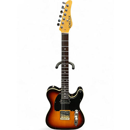 Used Schecter Guitar Research pt vintage telecaster american made 2 Tone Sunburst Solid Body Electric Guitar 2 Tone Sunburst