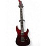 Used Schecter Guitar Research reaper 6 elite blood burst Solid Body Electric Guitar blood burst