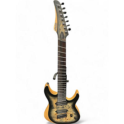 Schecter Guitar Research Used Schecter Guitar Research reaper 7 charcoal burst Solid Body Electric Guitar