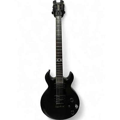 Used Schecter Guitar Research s-1 diamond series Black Solid Body Electric Guitar