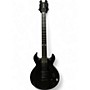 Used Schecter Guitar Research s-1 diamond series Black Solid Body Electric Guitar Black