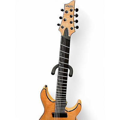 Used Schecter Guitar Research sls elite 7 Natural Solid Body Electric Guitar