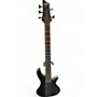 Used Schecter Guitar Research stealth Black Electric Bass Guitar Black