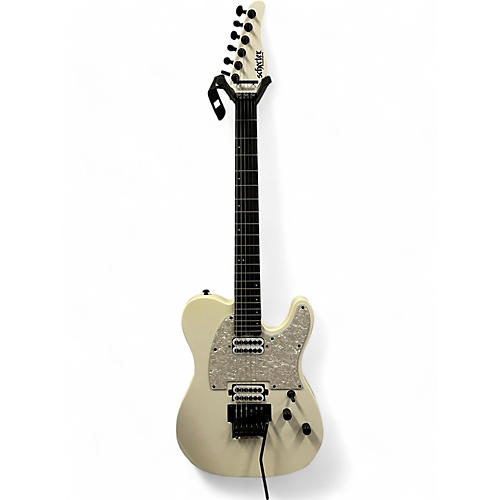 Used Schecter Guitar Research sun valley super shredder Arctic White Solid Body Electric Guitar Arctic White