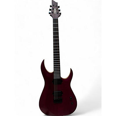 Schecter Guitar Research Used Schecter Guitar Research tao-6 Purple Solid Body Electric Guitar