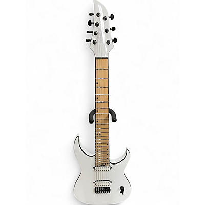 Used Schecter KM7MKIII Arctic White Solid Body Electric Guitar