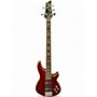 Used Schecter  OMEN EXTREAME 5 RED Electric Bass Guitar RED