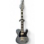 Used Schecter PT Gray Solid Body Electric Guitar Gray