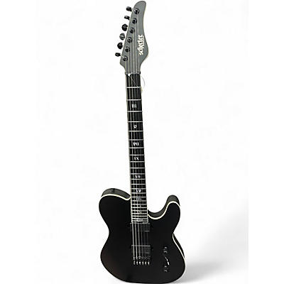 Used Schecter PT SLS Elite Evil Twin Black Solid Body Electric Guitar