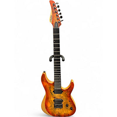 Used Schecter REAPER 6 INFERNO BURST Solid Body Electric Guitar