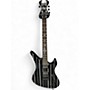 Used Schecter Synyster Gates Black with Silver Pinstripes Solid Body Electric Guitar Black with Silver Pinstripes