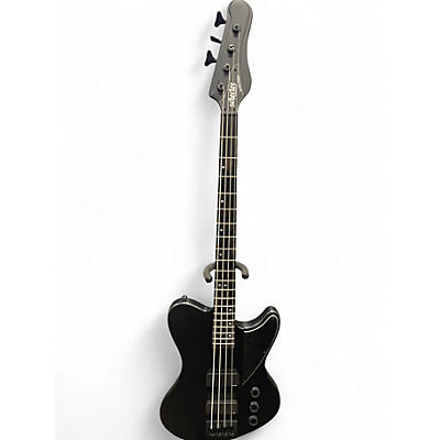 Used Schecter ULTRA BASS Satin Black Electric Bass Guitar