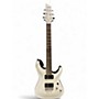 Used Schecter diamond series Translucent white  Solid Body Electric Guitar Translucent white