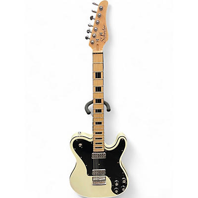 Used Schector Guitar Research PT Fastback Olympic White Solid Body Electric Guitar
