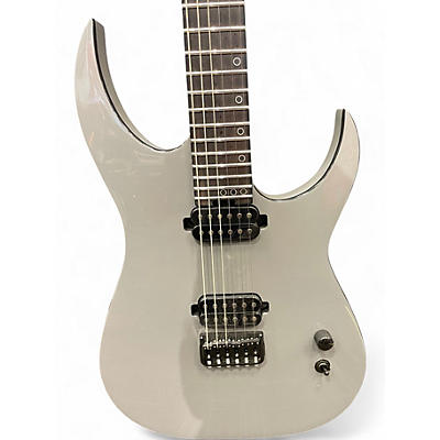Used Schector  Keith Merrow Signature KM-6 Mk-III TELESTO GREY Solid Body Electric Guitar